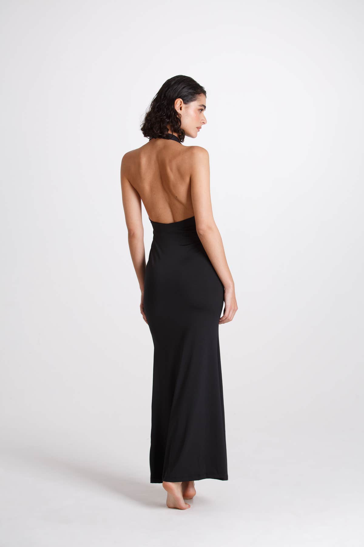 Vestito Lungo Elena Nero