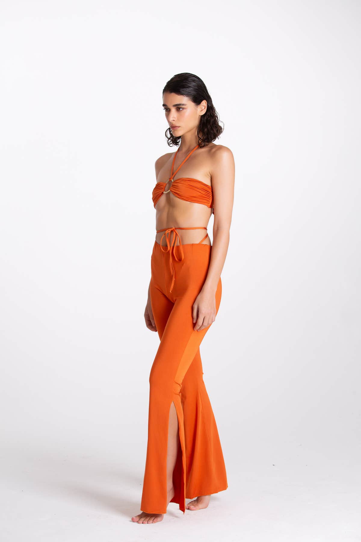 Pantalone Spaccato Ice Tea