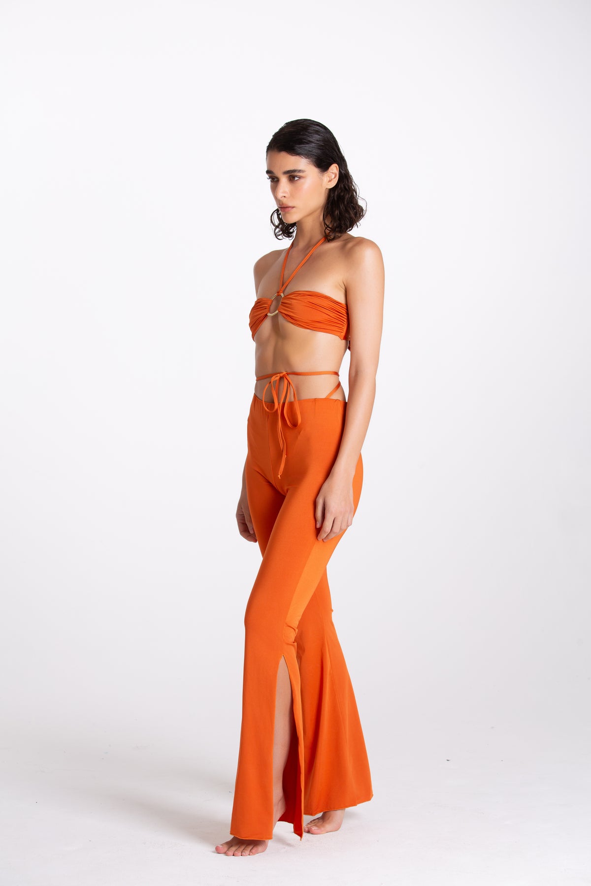 Pantalone Spaccato Ice Tea