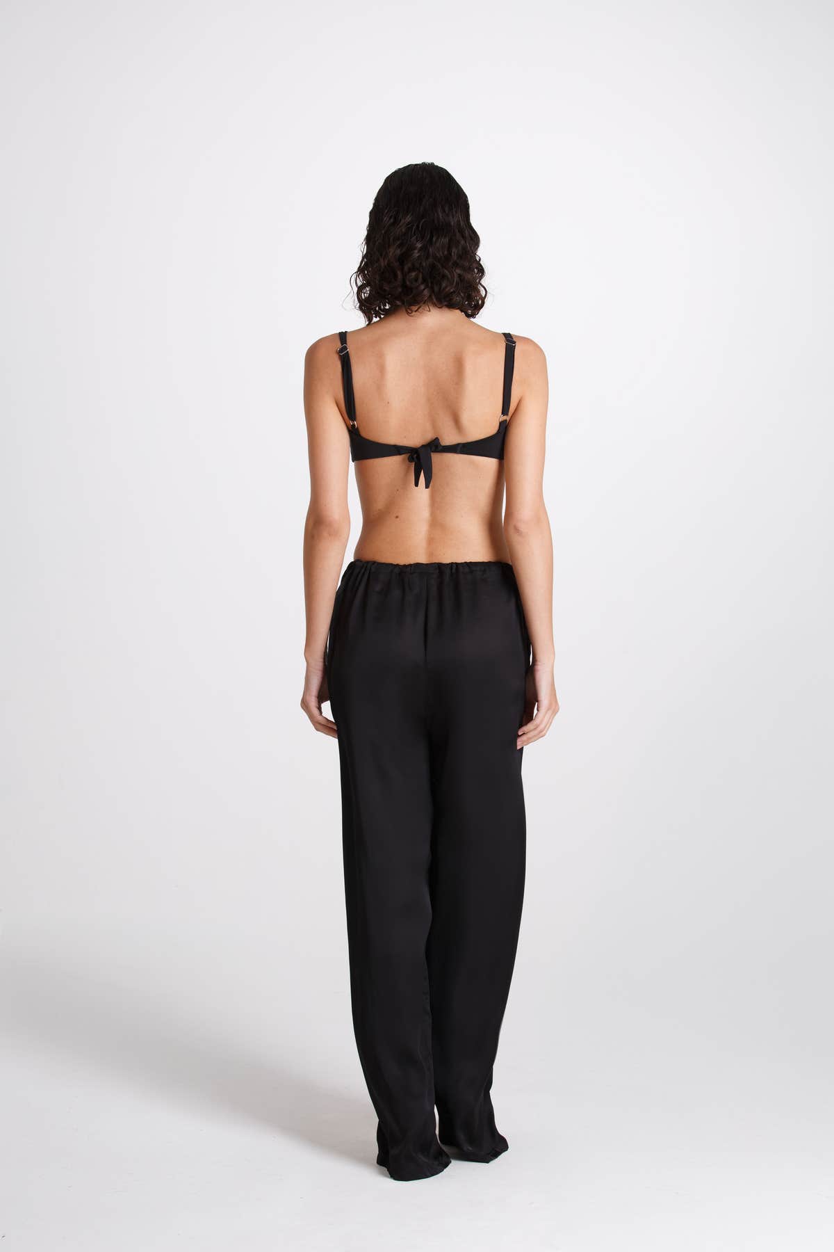 Pantalone Seta Martina Nero