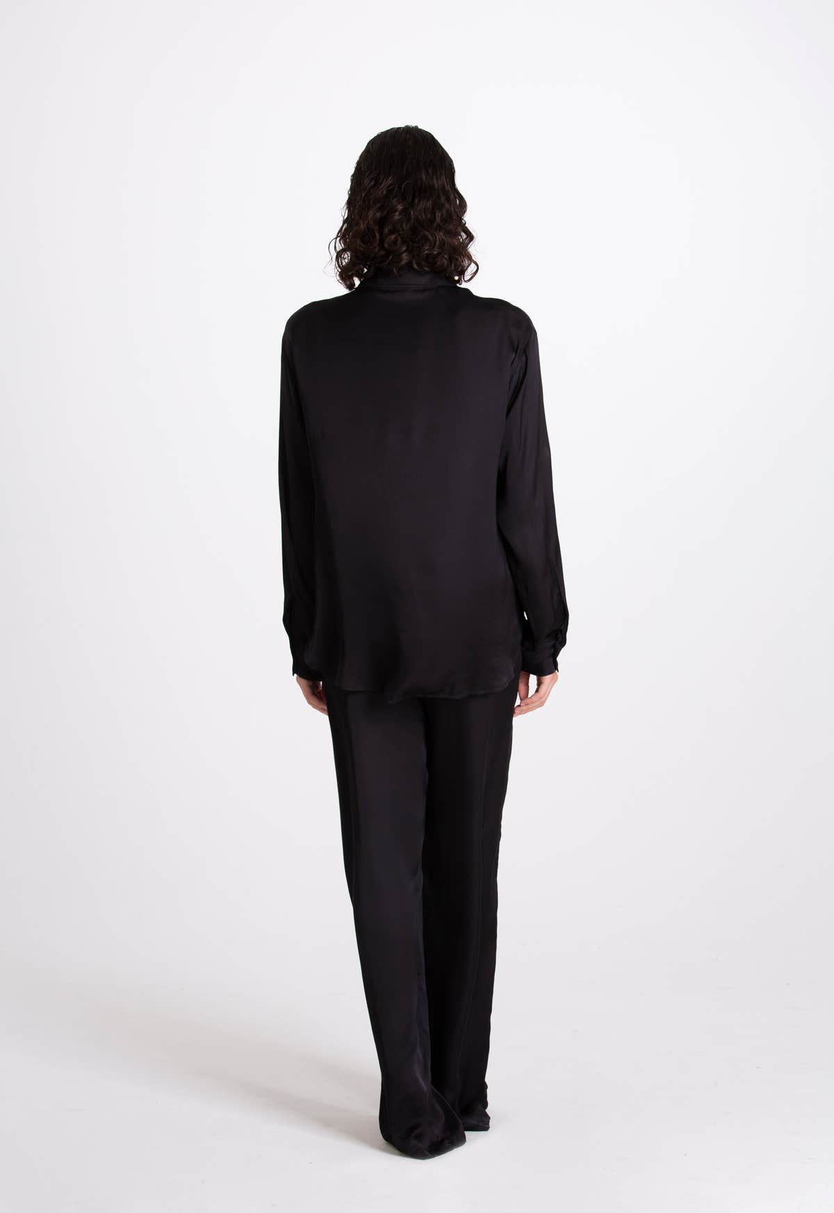 Camicia Seta Roberta Nero