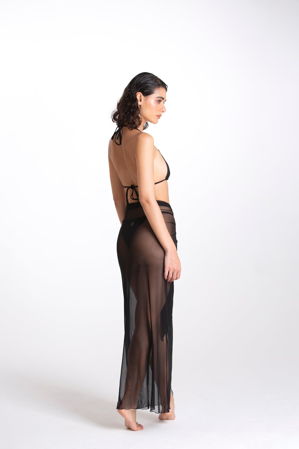 Black Sveva Skirt