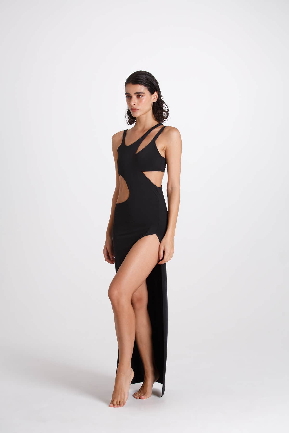 Vestito Lungo Lucy Nero