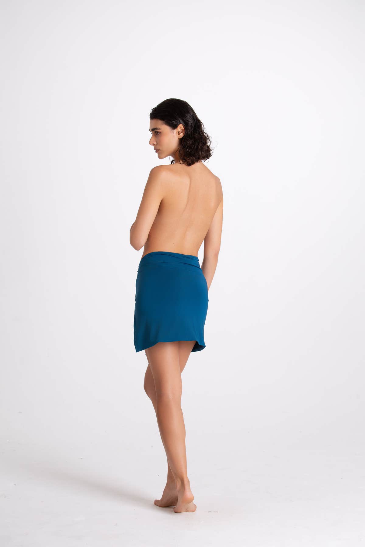 Isabella Skirt in Tropic Blue