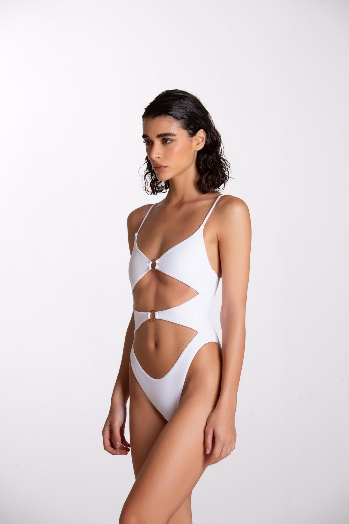 Costume Intero Matilde Bianco