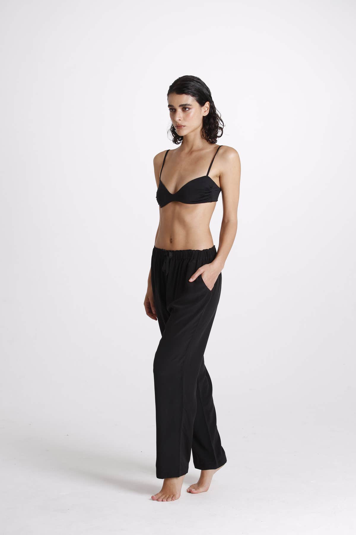 SILK PANTS