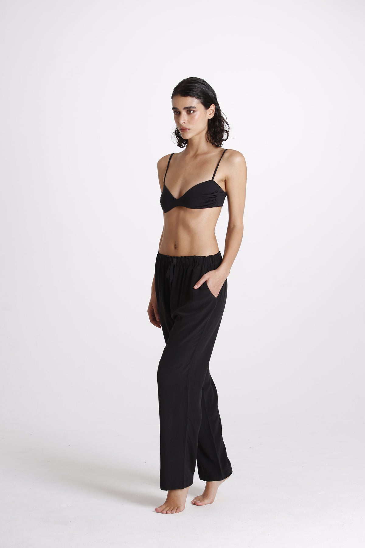 SILK PANTS