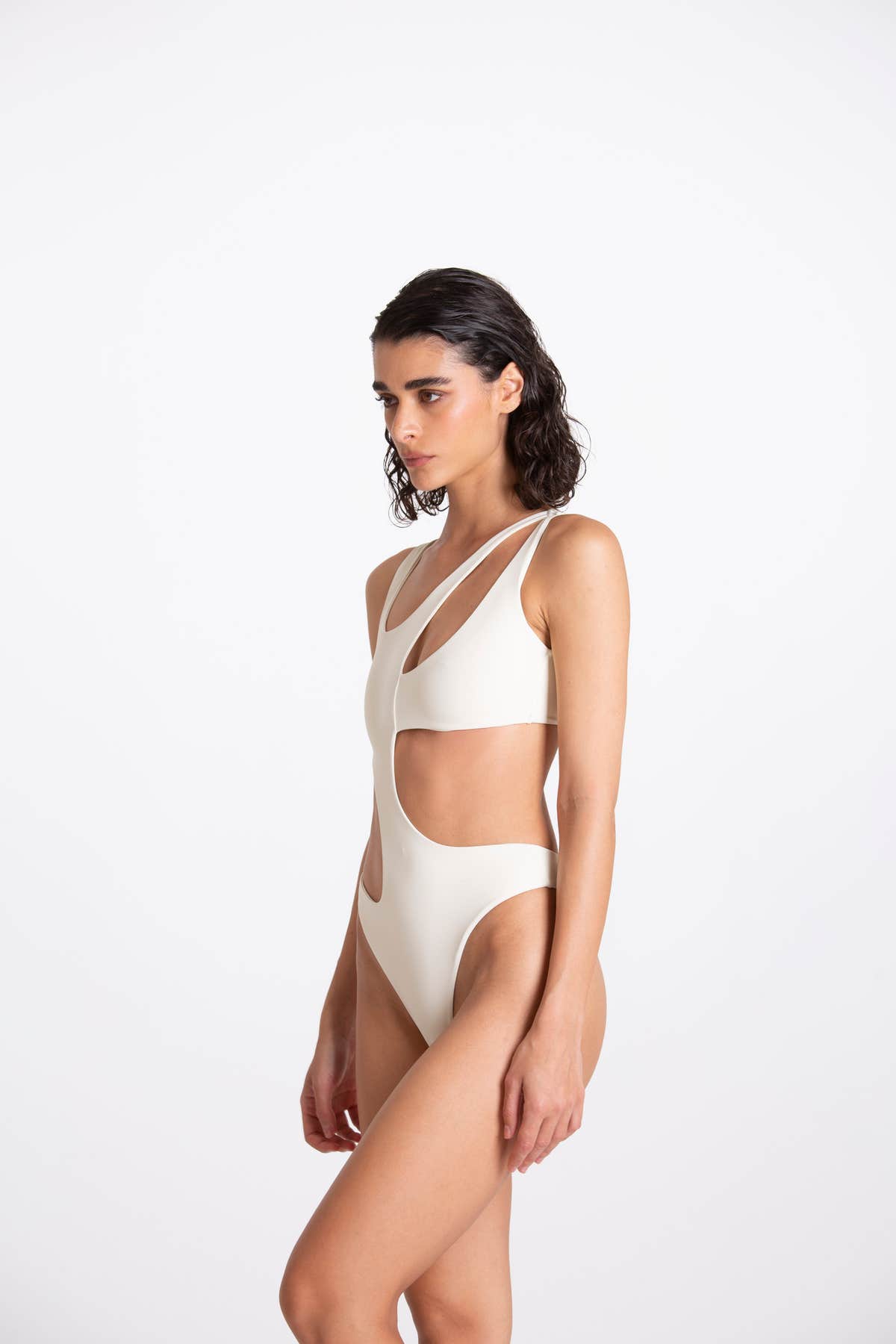 Lucy Ivory One-Piece Swimsuit