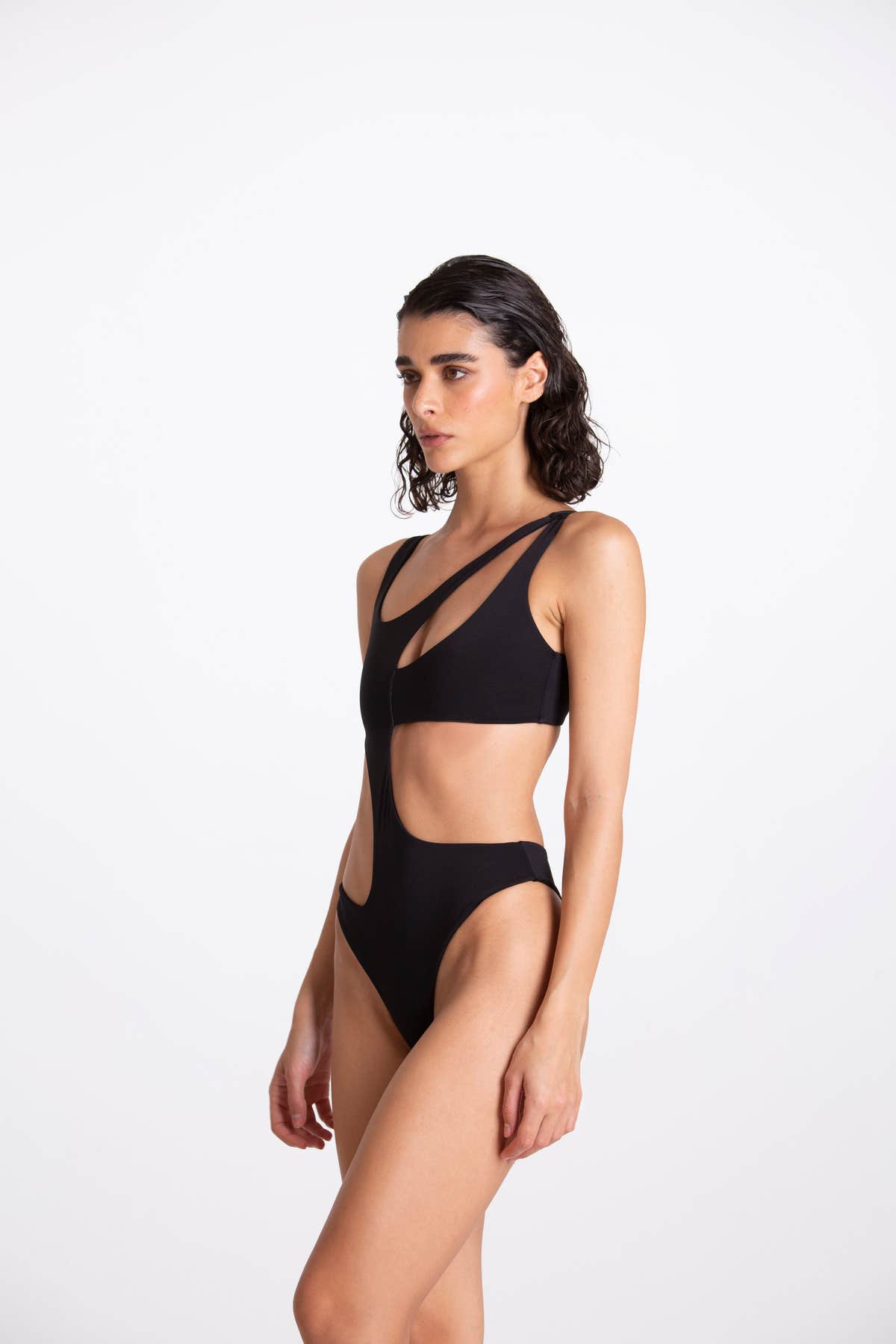 Lucy Black One-Piece Swimsuit
