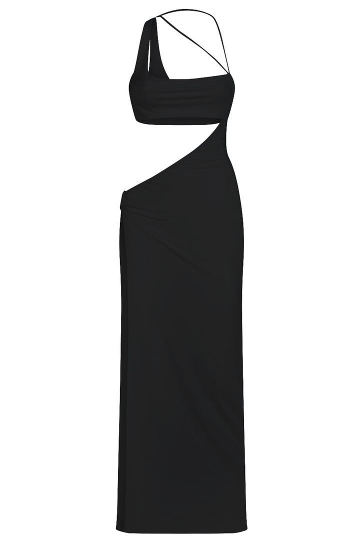 Virginia Black Long Dress