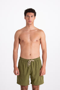 Costume Uomo in Velluto Verde