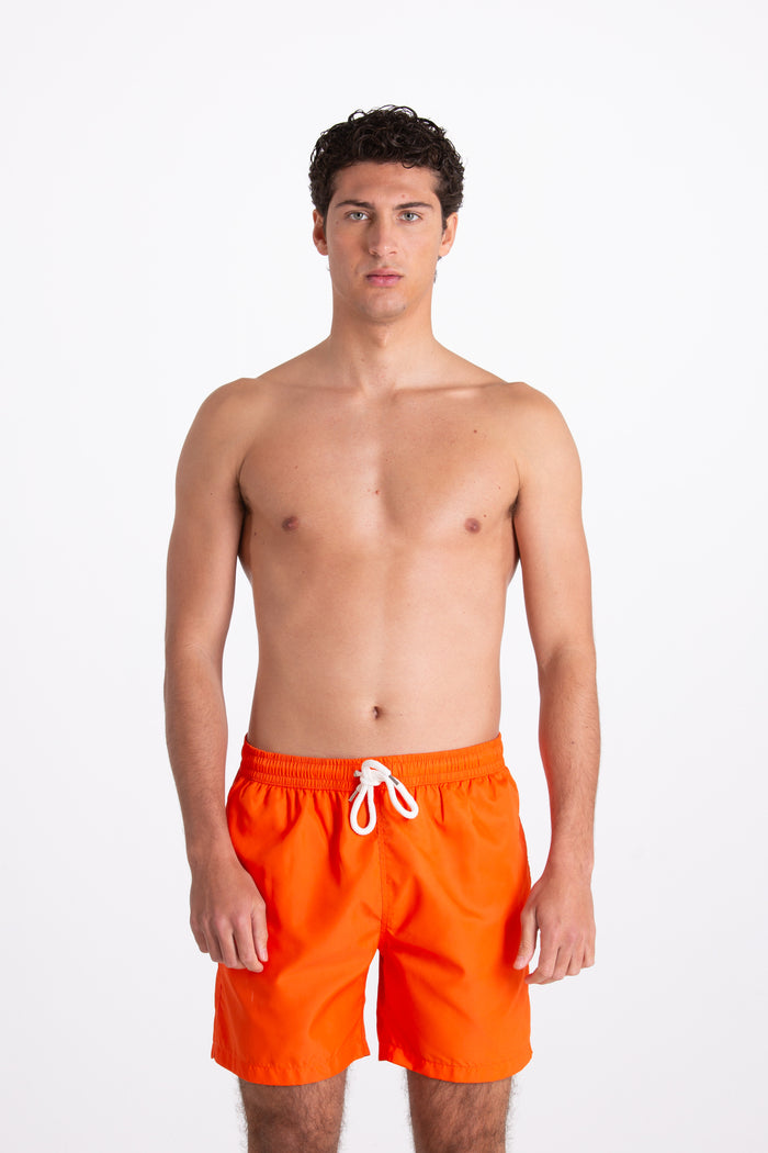 Costume Uomo Tinta Unita Arancio