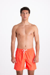 Costume Uomo Tinta Unita Corallo