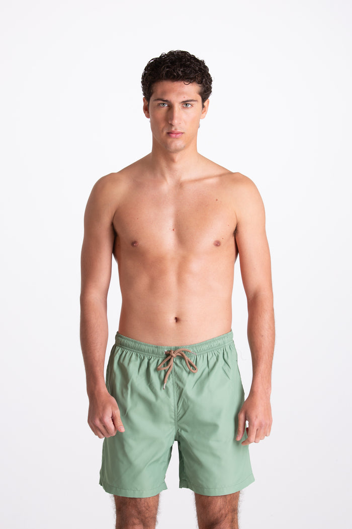 Men's Solid Color Sage Costume