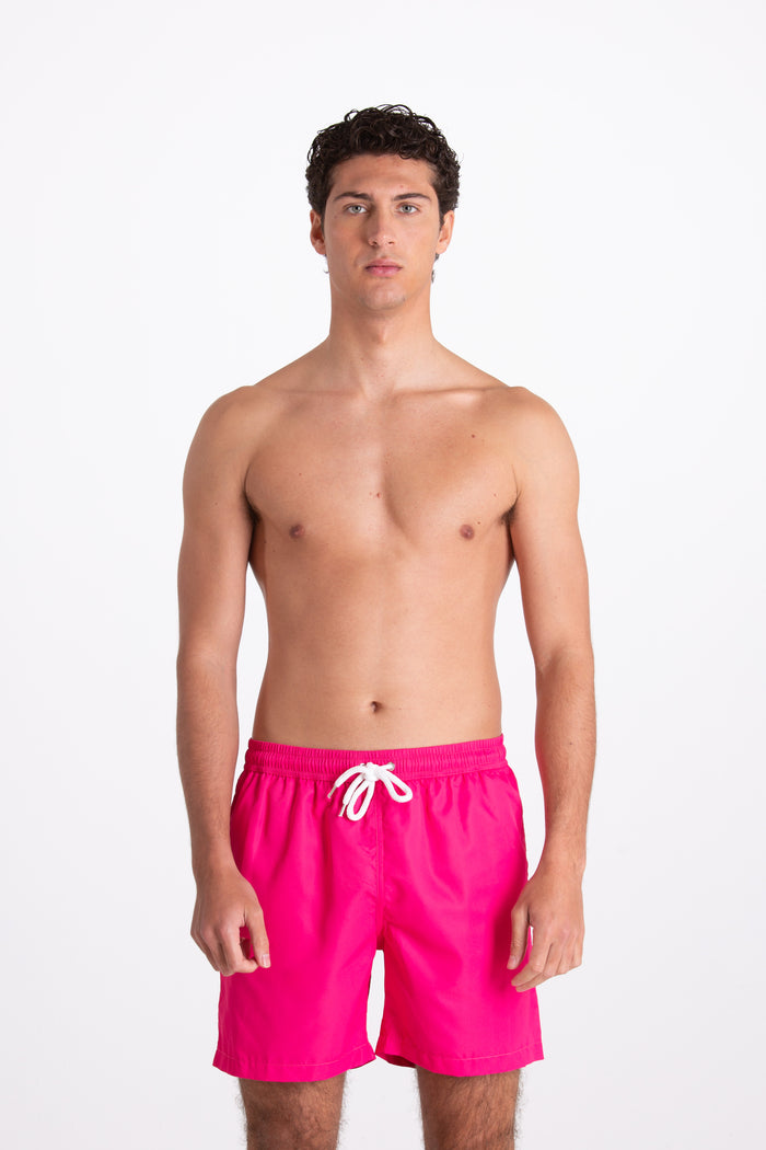 Costume Uomo Tinta Unita Fuxia