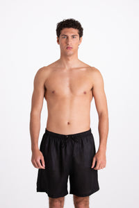 Costume Uomo in Lino Nero