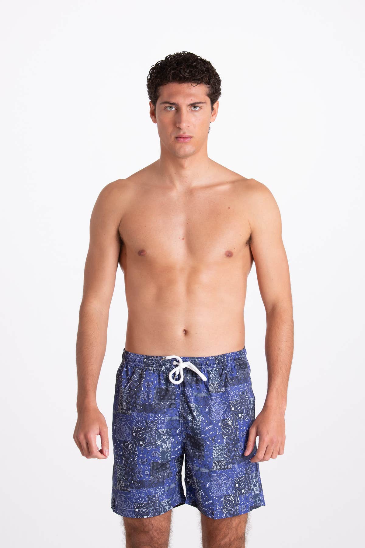 Costume Uomo Fantasia Bandana Viola