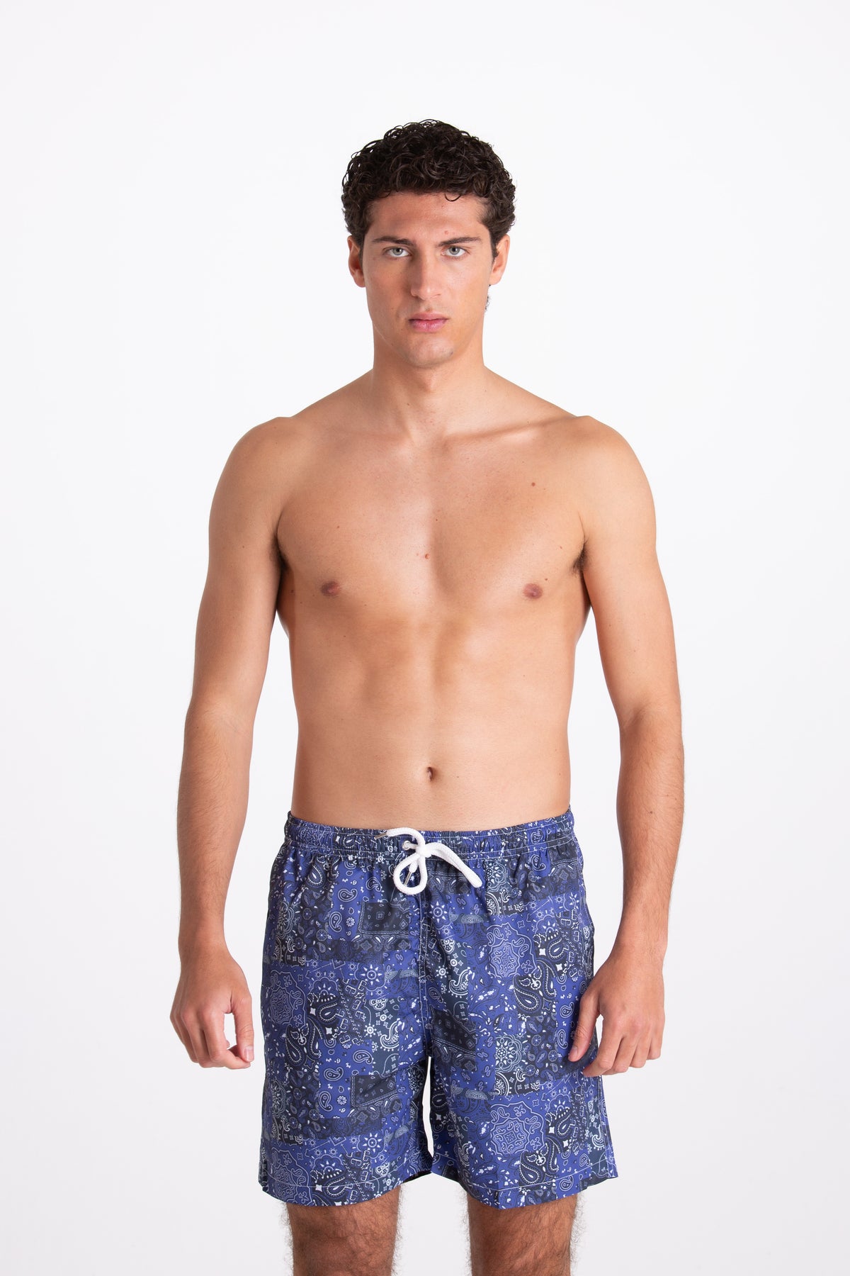 Costume Uomo Fantasia Bandana Viola