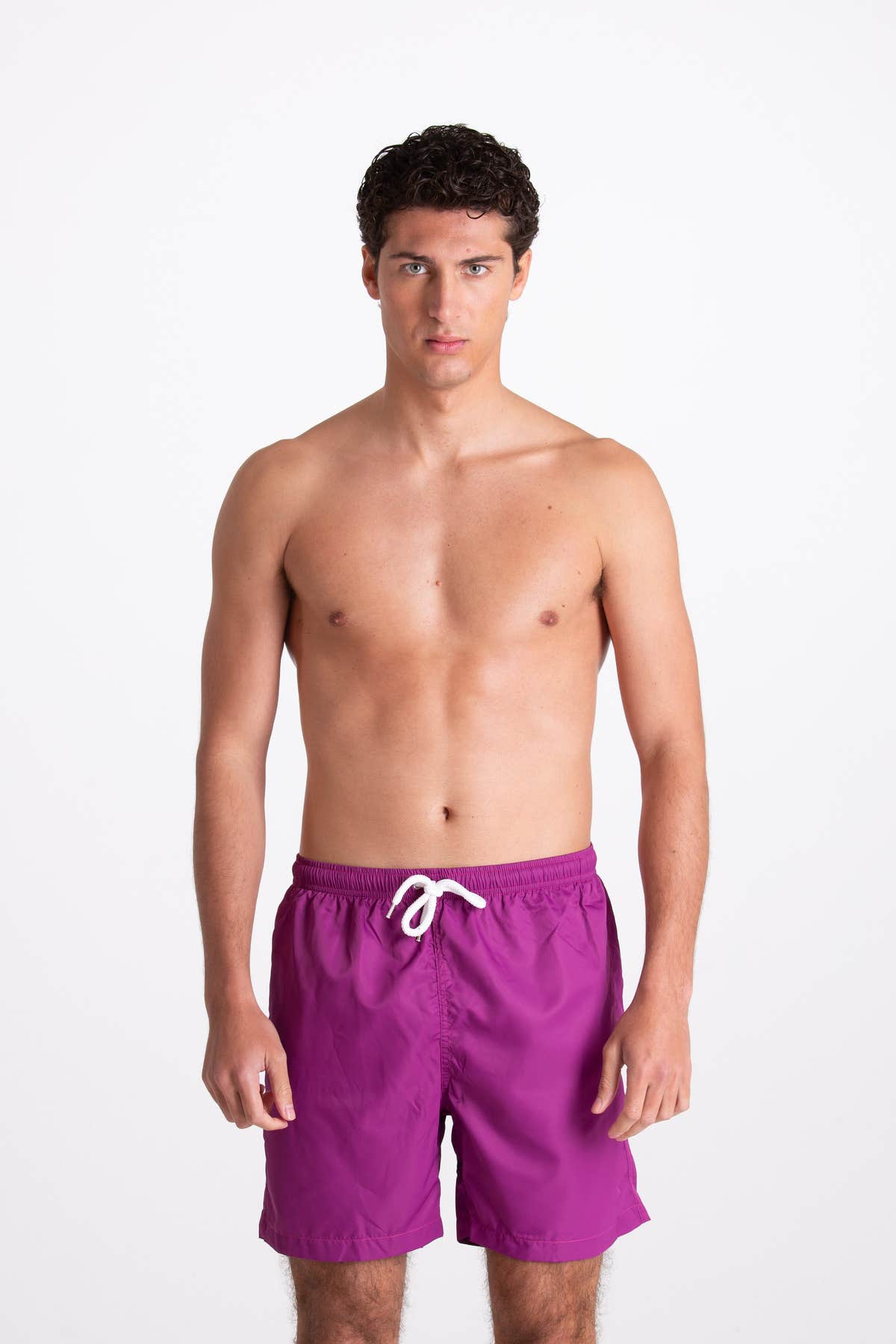 Costume Uomo Tinta Unita Prugna