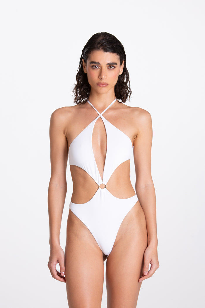 Costume Intero Alessia Bianco