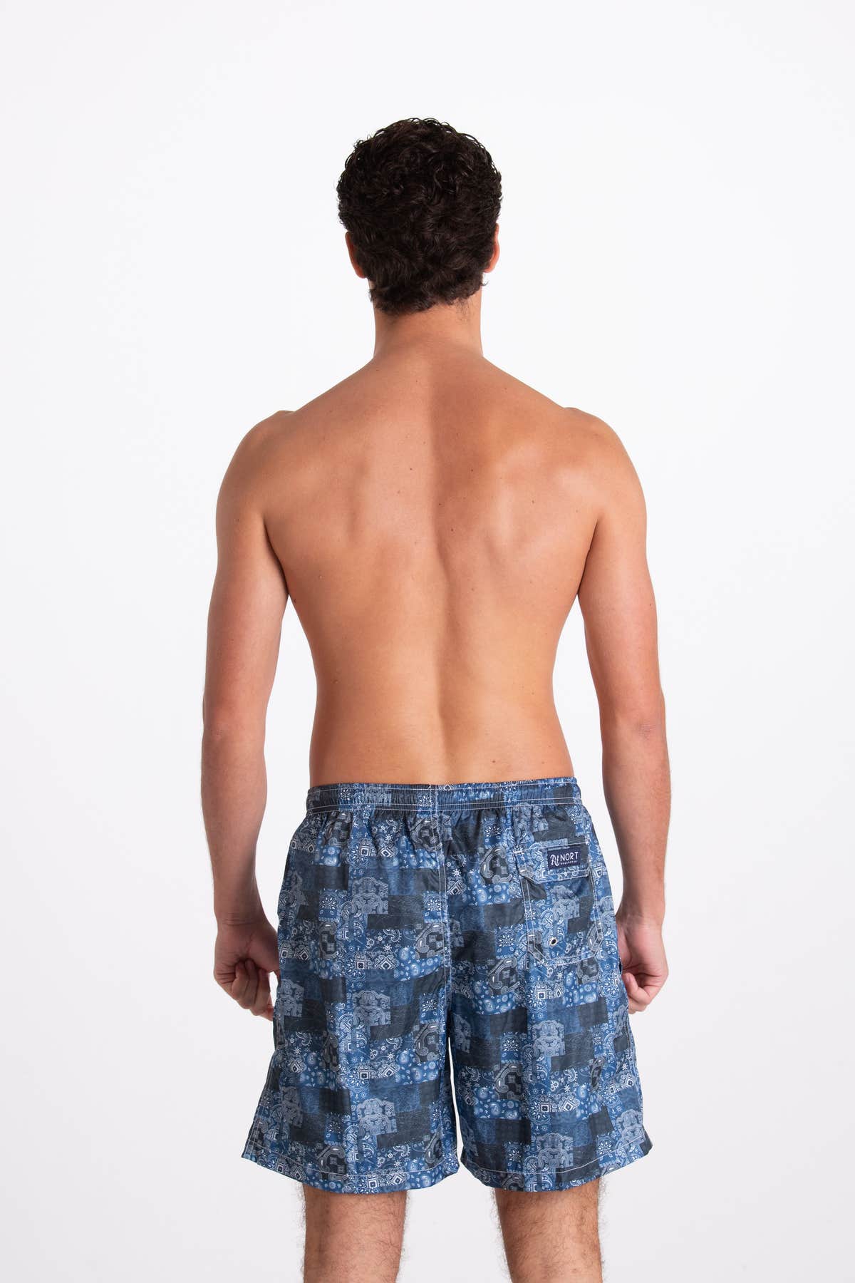 Costume Uomo Fantasia Pattern Blu Jeans