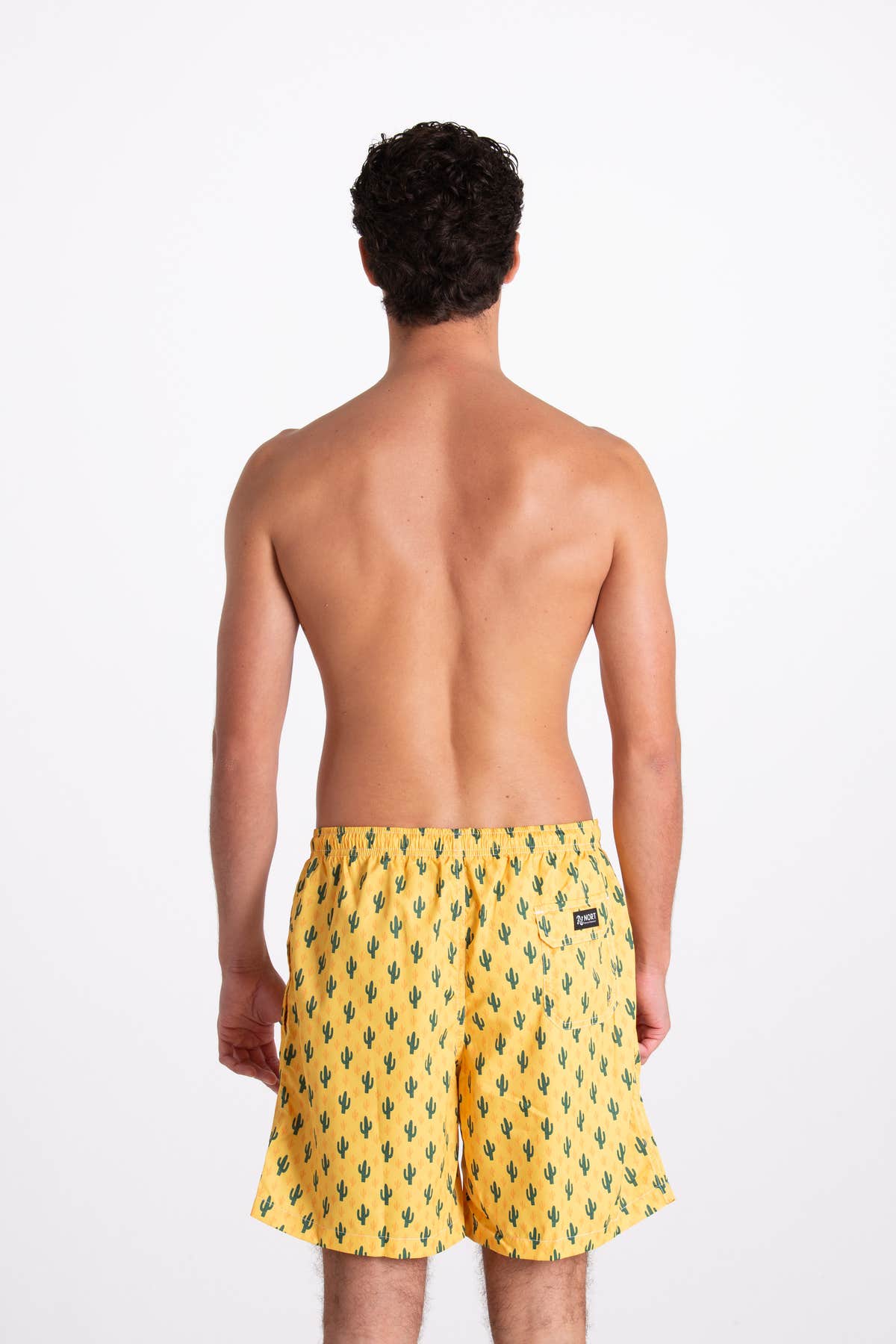 Costume Uomo Fantasia Cactus Giallo
