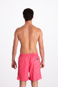 Costume Uomo Fantasia Palme Rosa