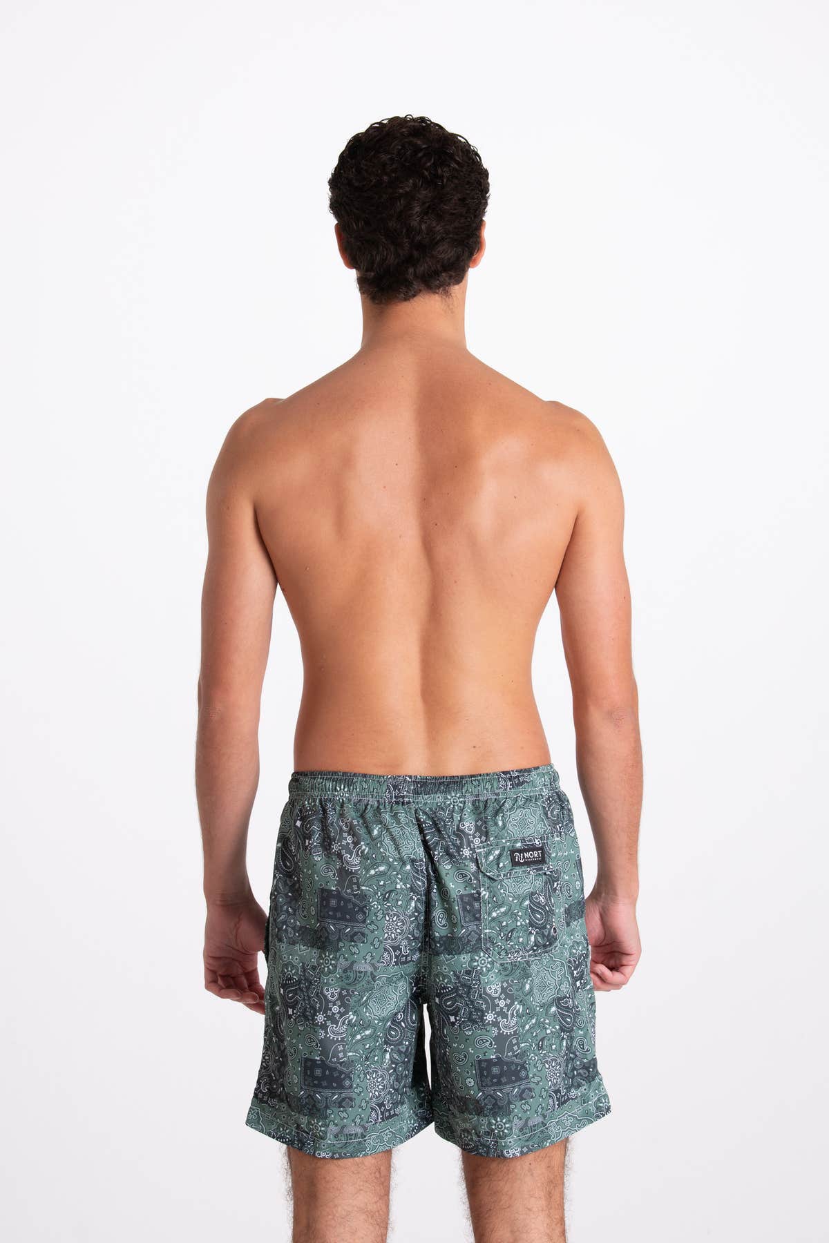Costume Uomo Fantasia Bandana Verde