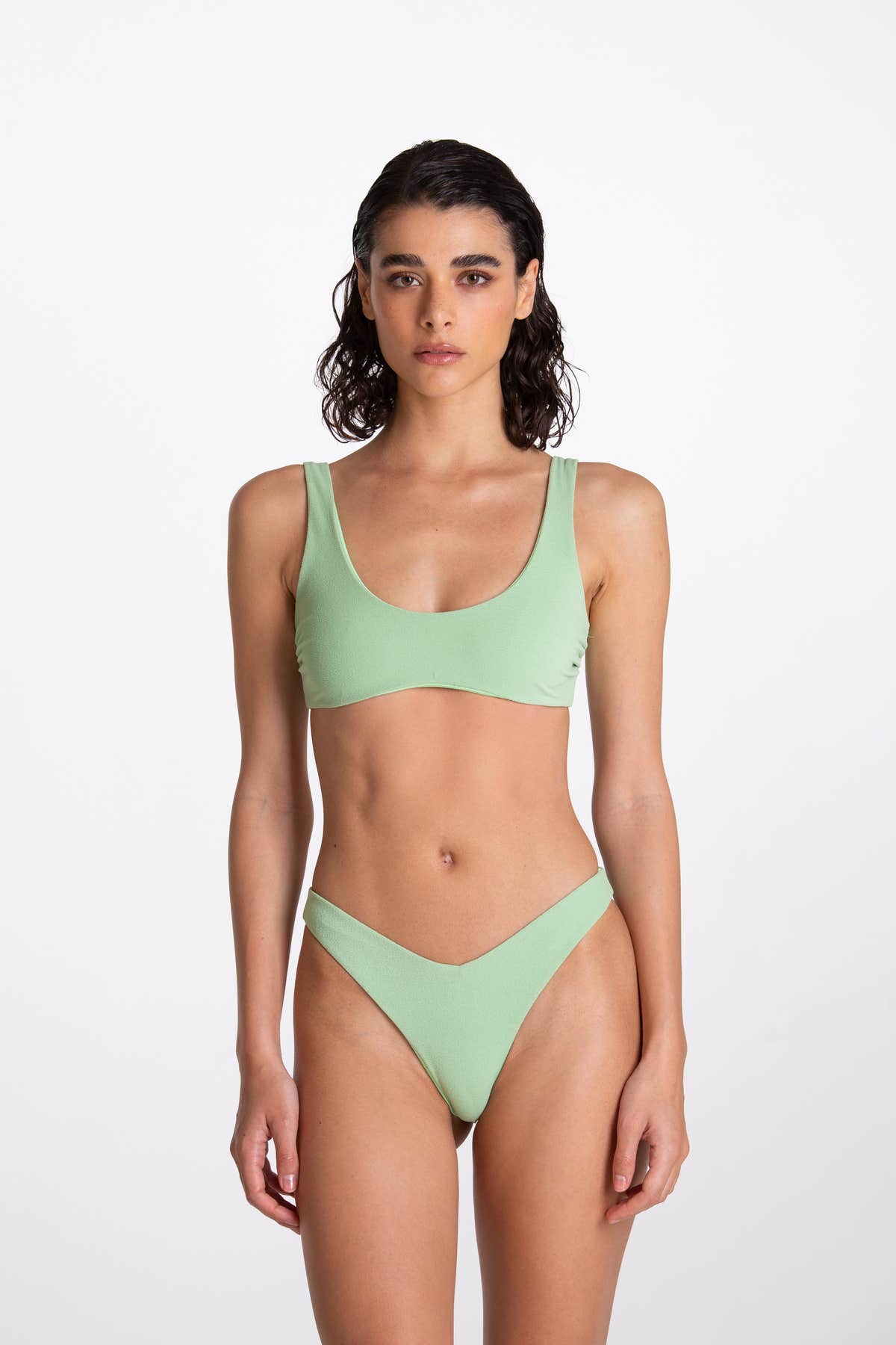 Bikini a fascia Allegra Edamame