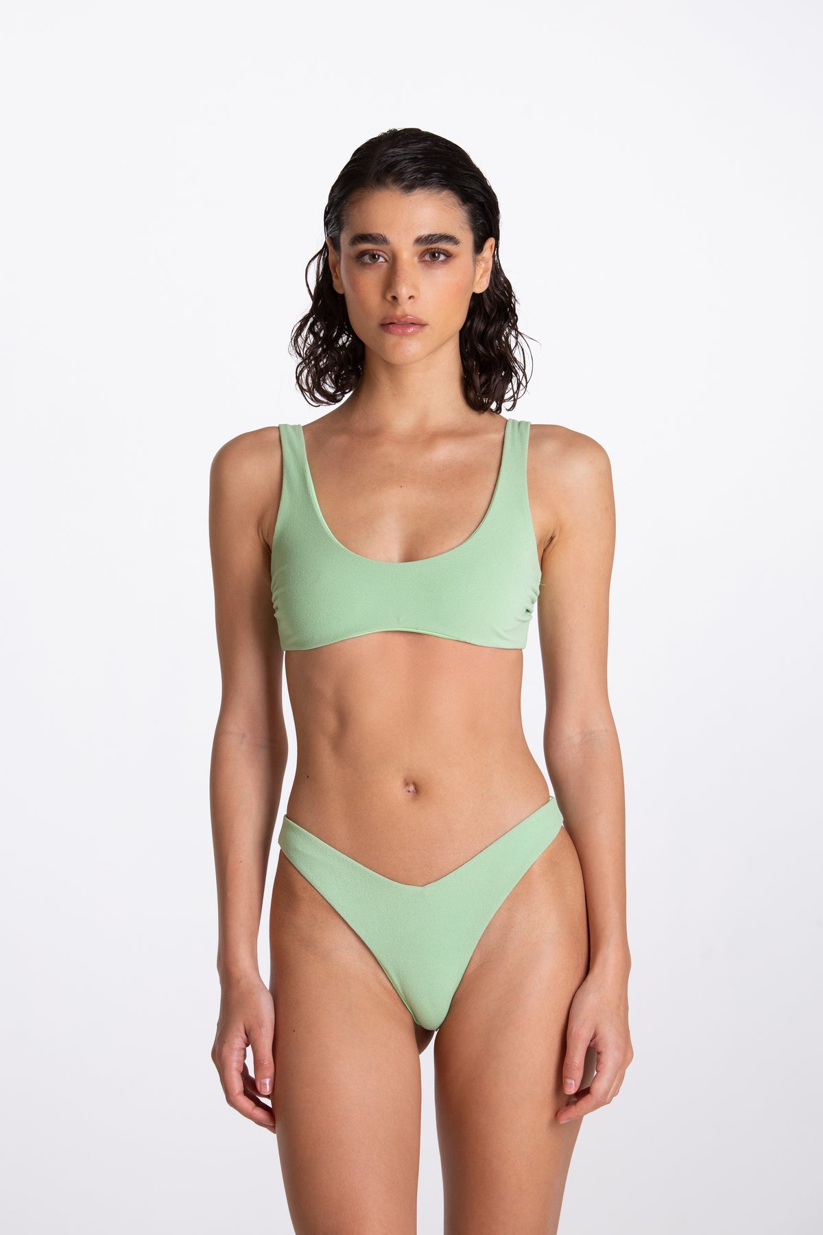 Bikini a fascia Allegra Edamame