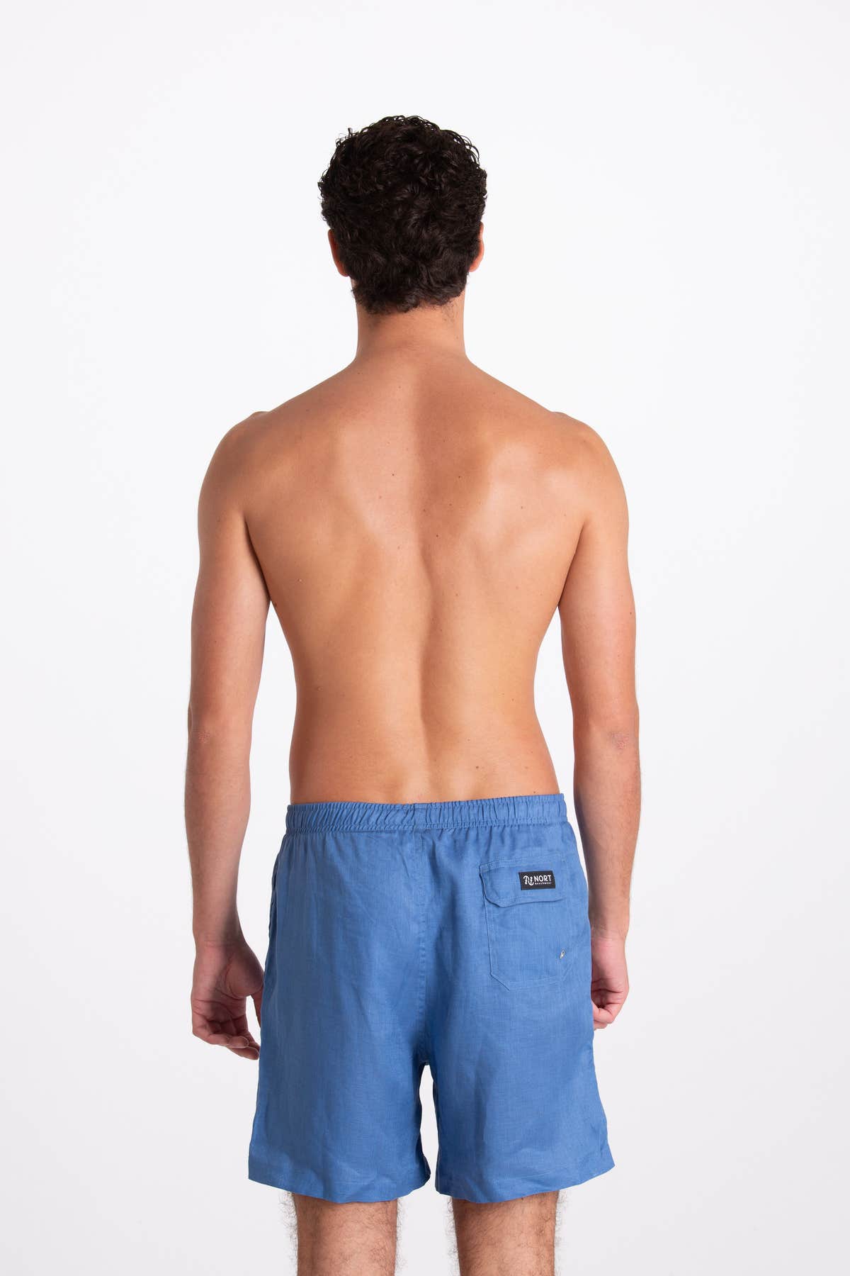 Costume Uomo in Lino Azzurro