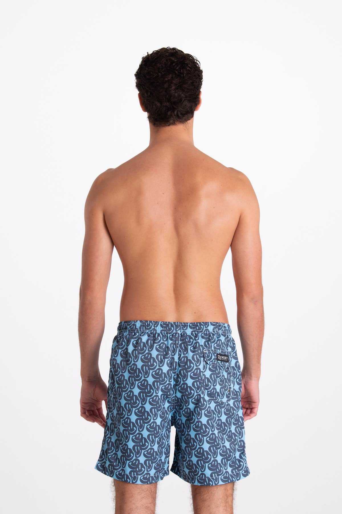 Costume Uomo Fantasia Smile Blu