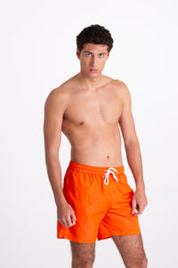 Costume Uomo Tinta Unita Arancio