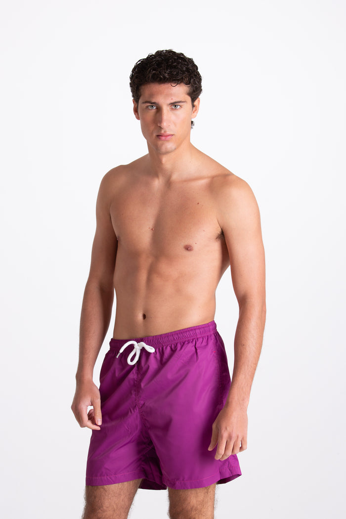 Costume Uomo Tinta Unita Prugna