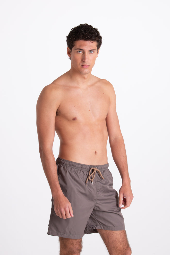 Men's Solid Color Sand Swimsuit