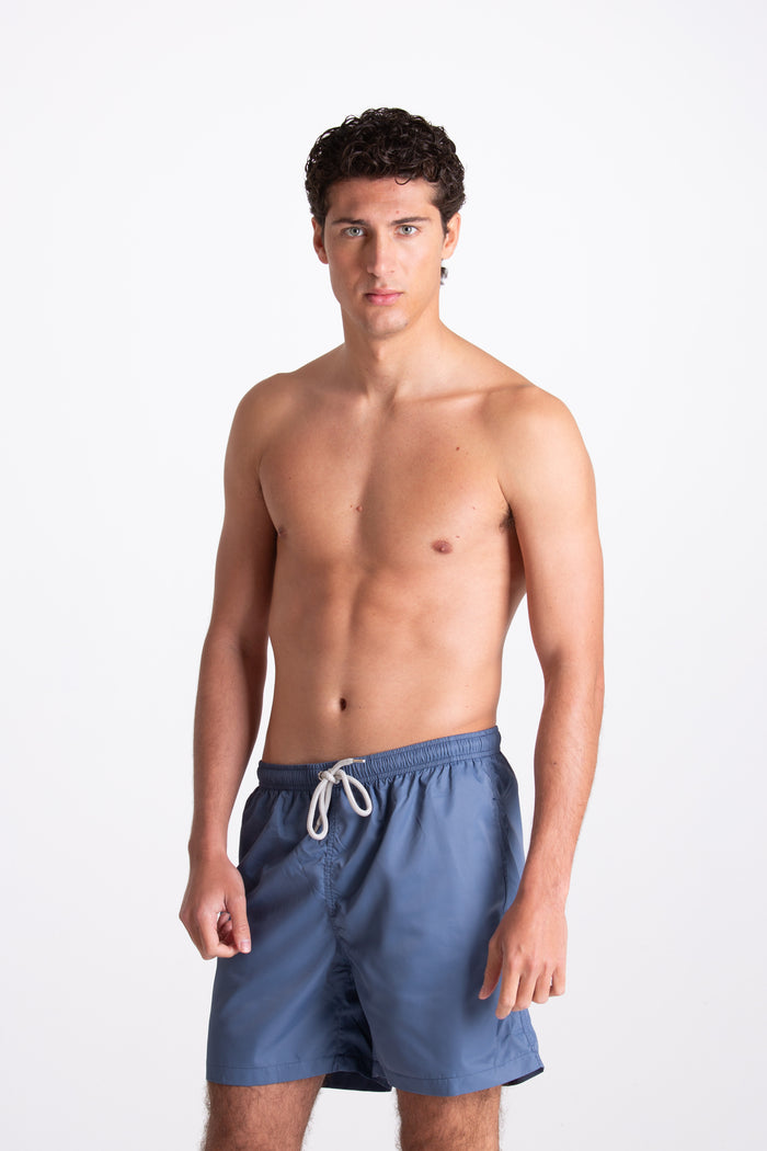 Men's Solid Color Infinity Swimsuit