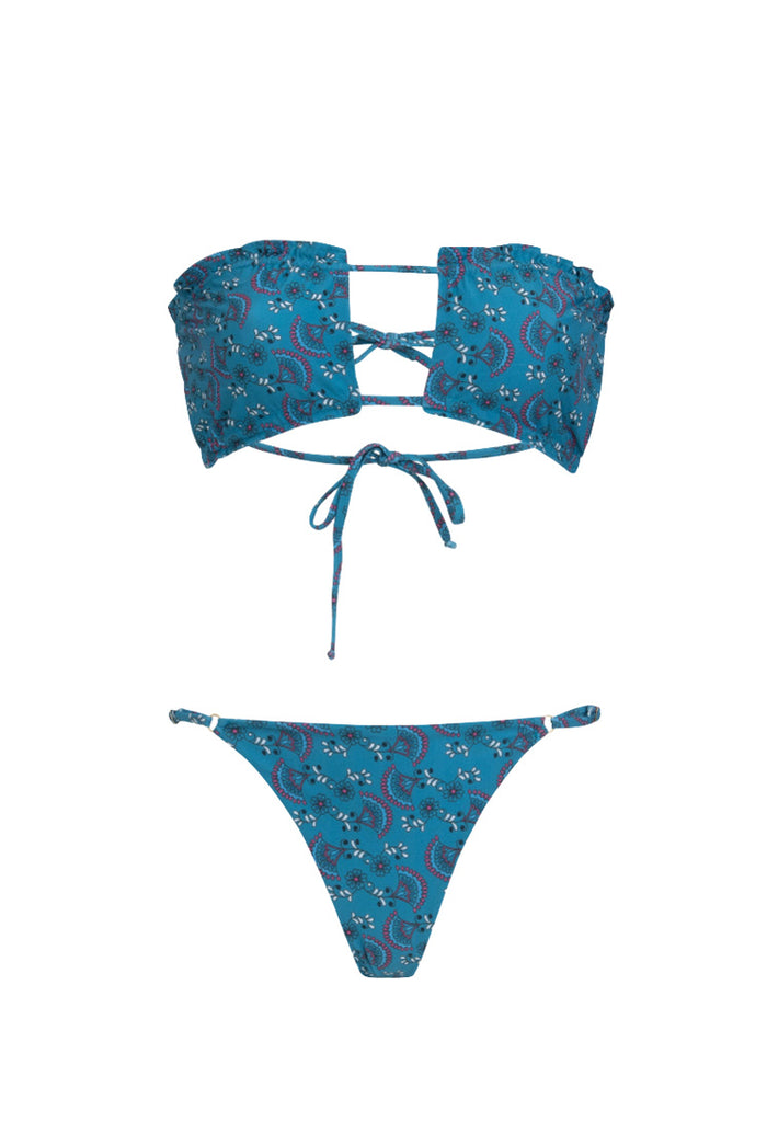 Bikini a Fascia Regolabile Zoe Flora